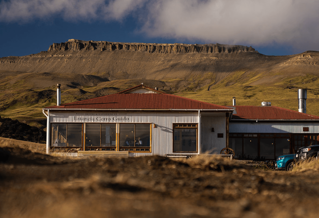 Estancia Cerro Guido on the Patagonian steppe